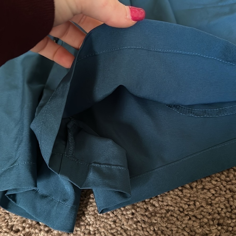 Blue Elastic Waist With Drawstring Size Medium - image 5